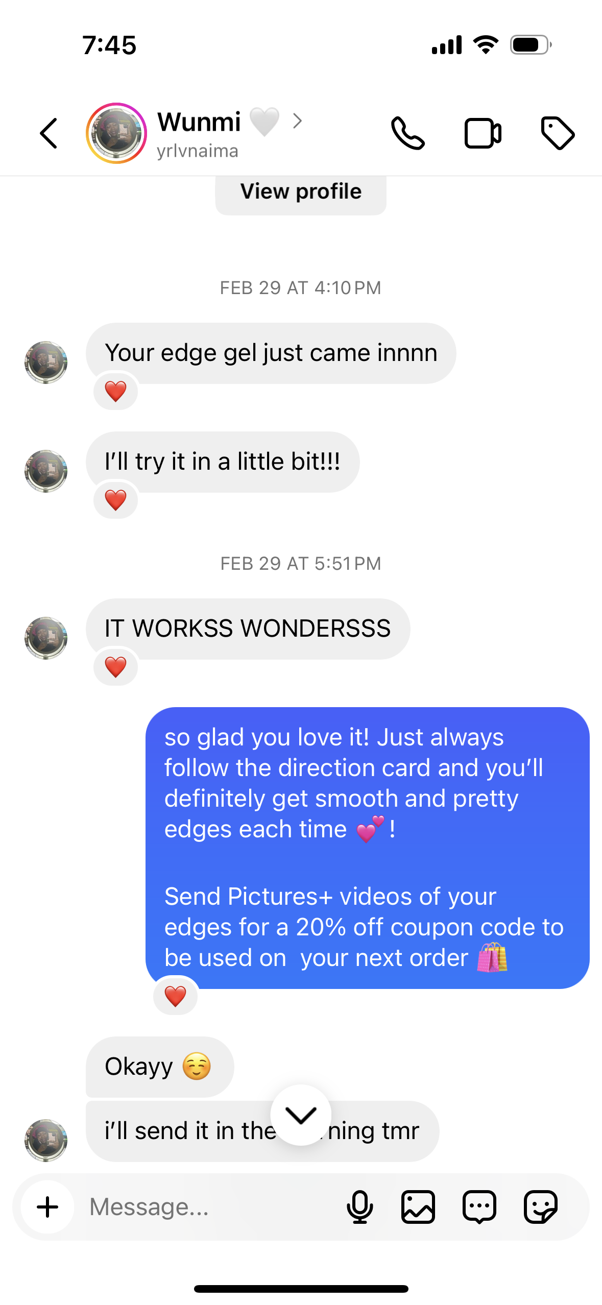 “Smudge” Edge Tamer