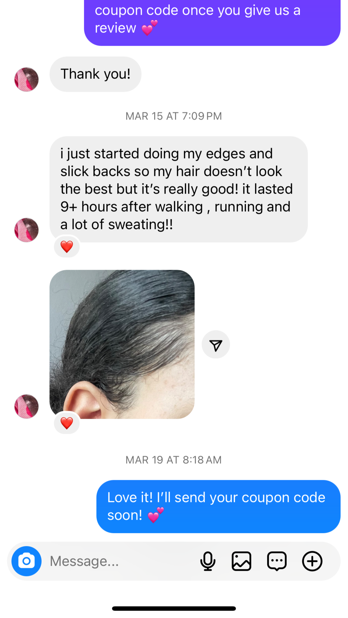 “Smudge” Edge Tamer